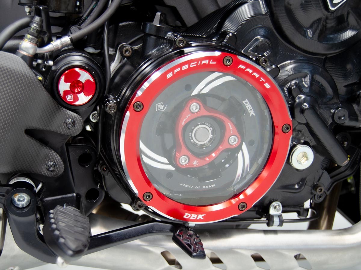 Panigale v4 best sale clear clutch cover